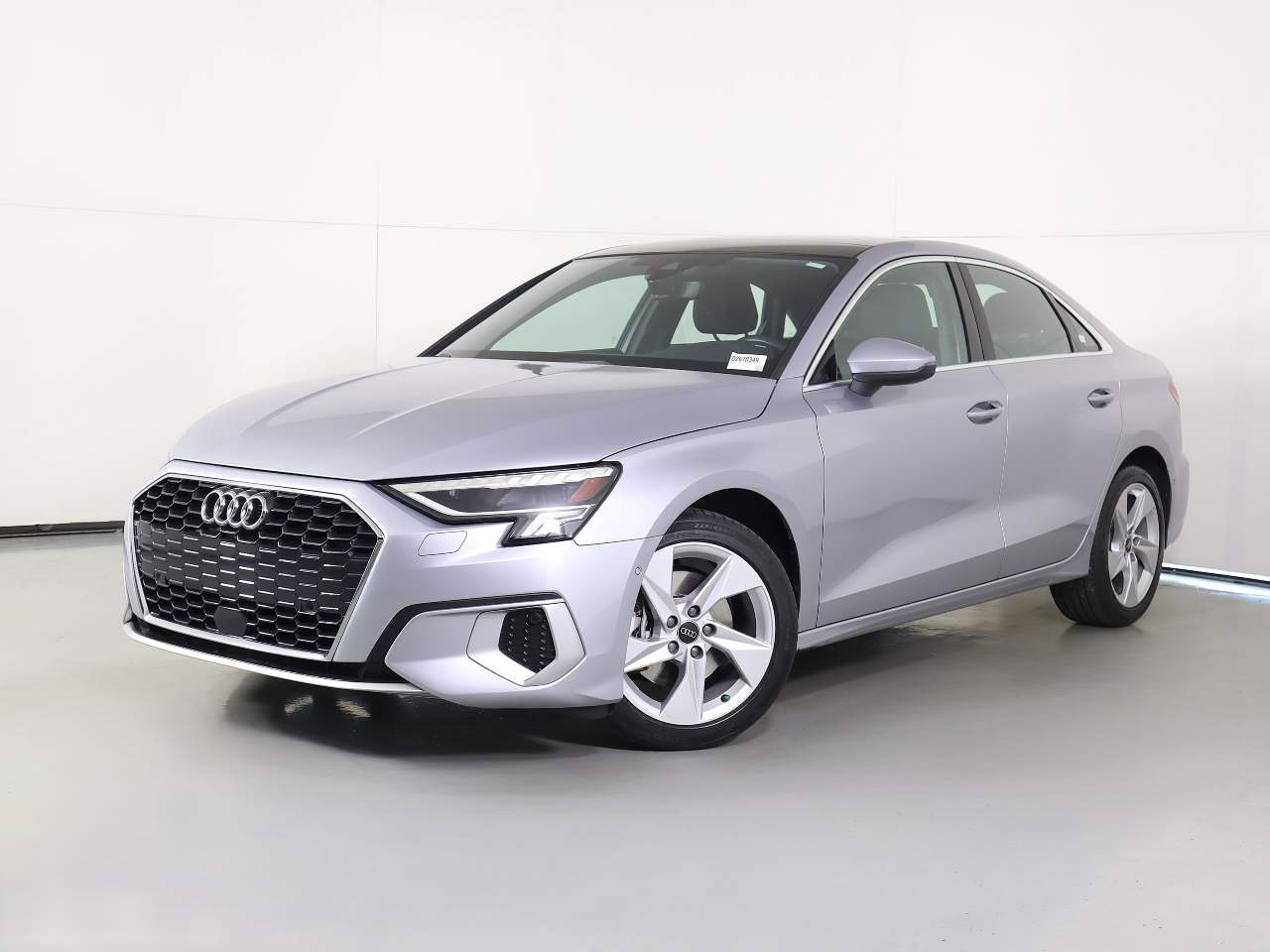 Silver 2024 Audi A3 Sedan Front-Wheel Drive 7-Speed Automatic