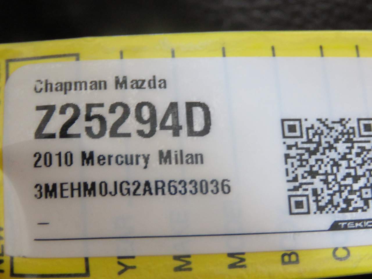 2010 Mercury Milan V6 Premier