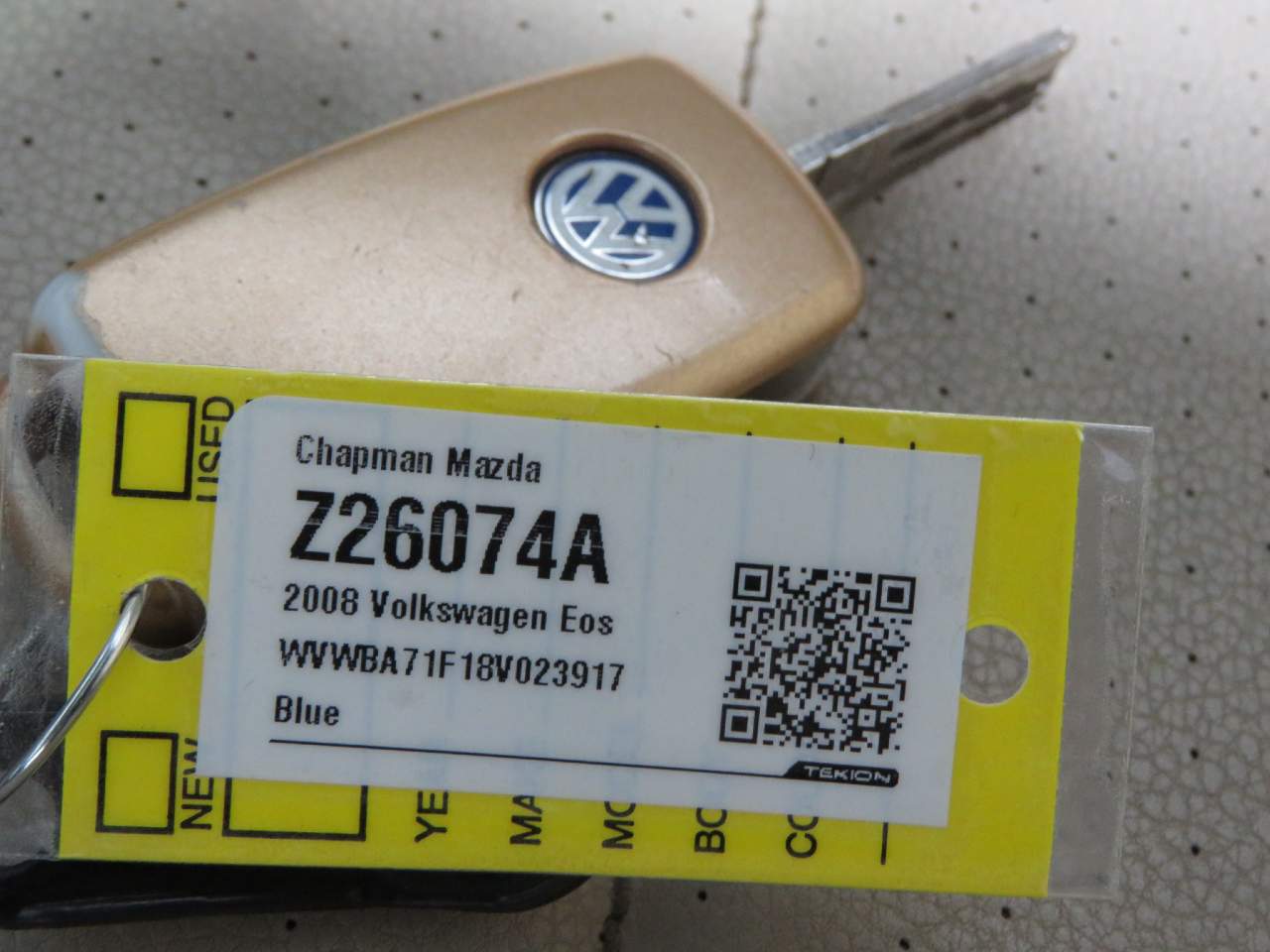 2008 Volkswagen Eos Turbo