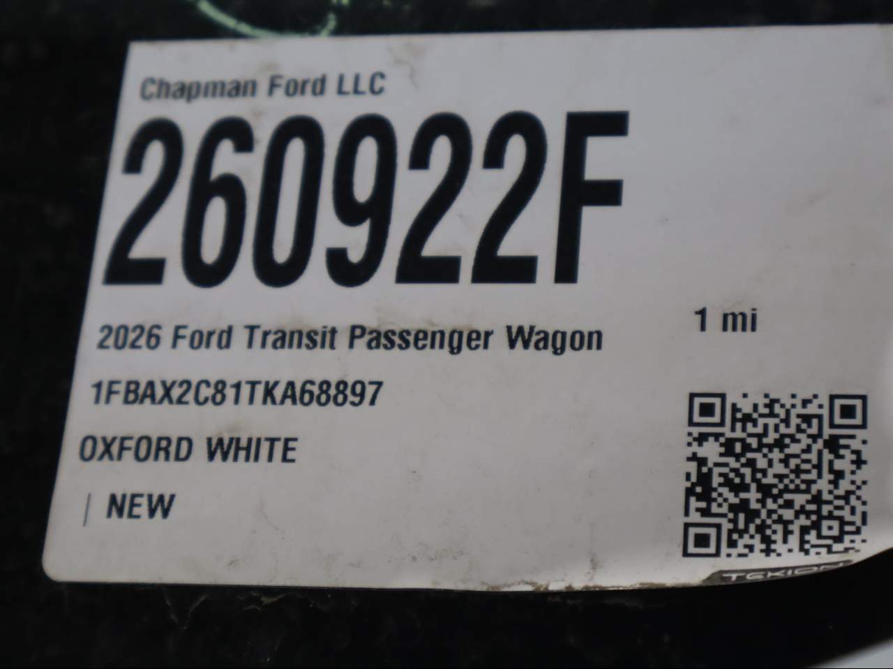 2026 Ford Transit 350 XL