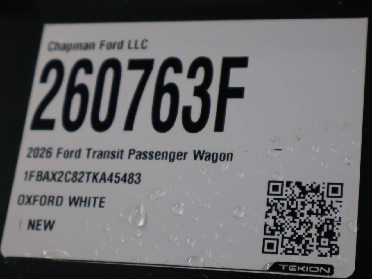 2026 Ford Transit 350 XL