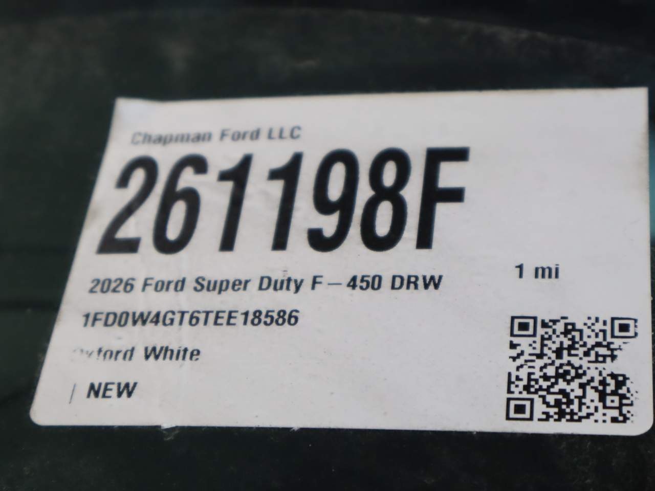 2026 Ford F-450 Super Duty Crew Cab Chassis