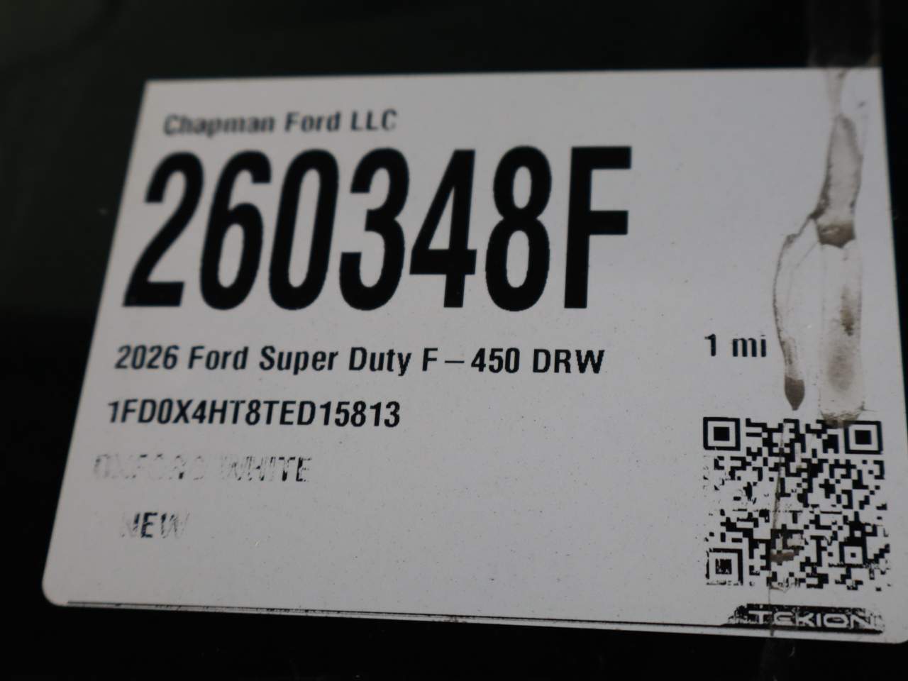 2026 Ford F-450 Super Duty Extended Cab Chassis