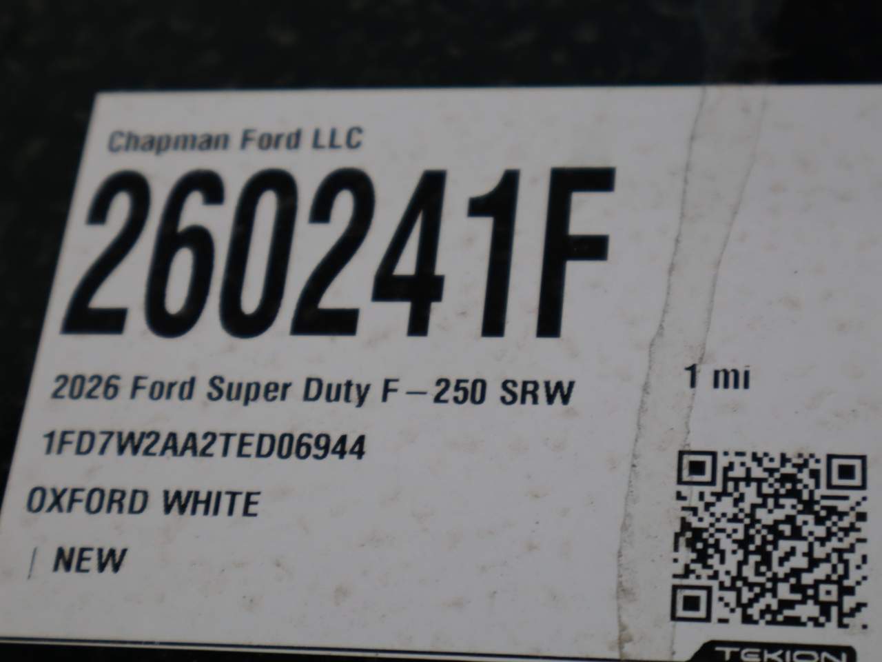 2026 Ford F-250 Super Duty Crew Cab XL