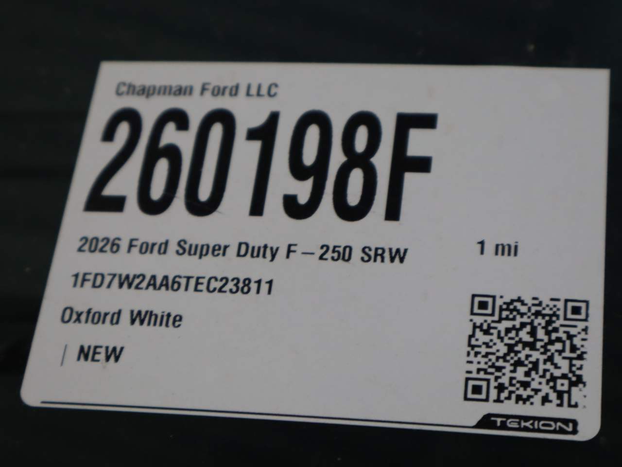 2026 Ford F-250 Super Duty Crew Cab XL