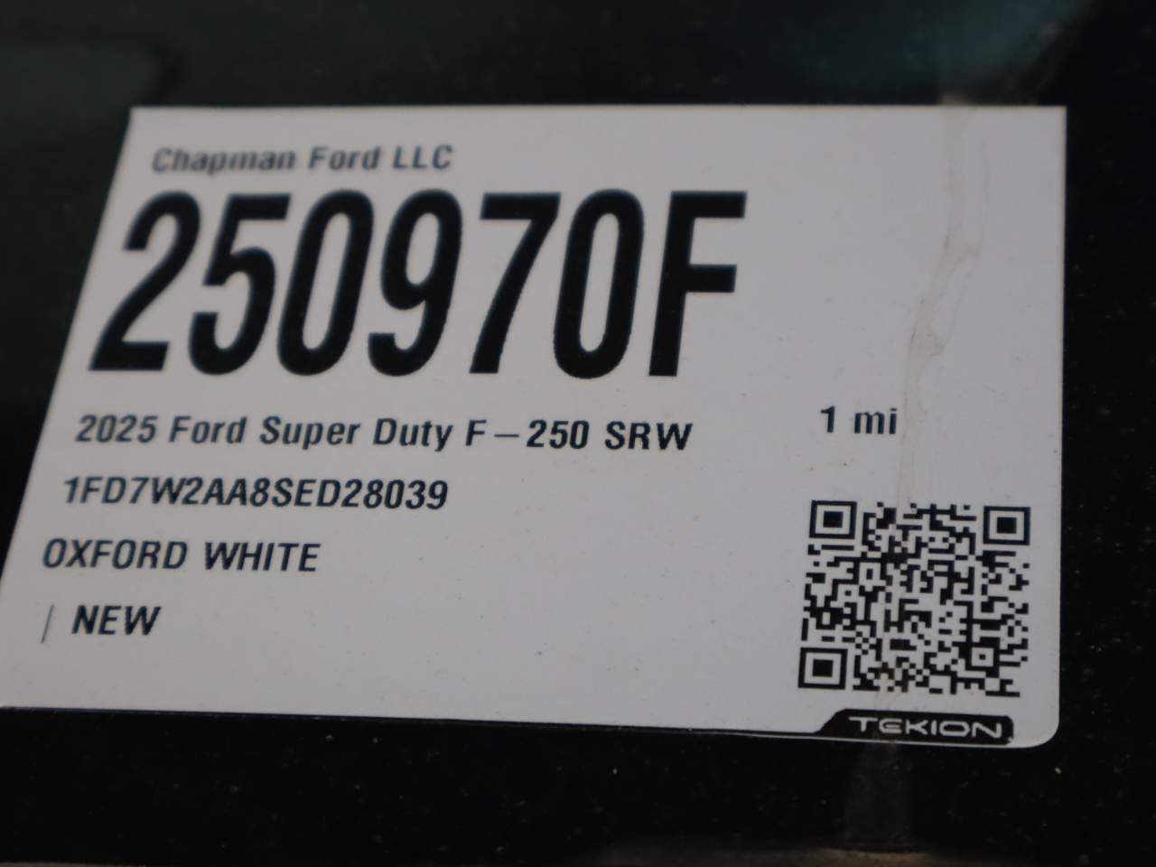 2025 Ford F-250 Super Duty Crew Cab XL