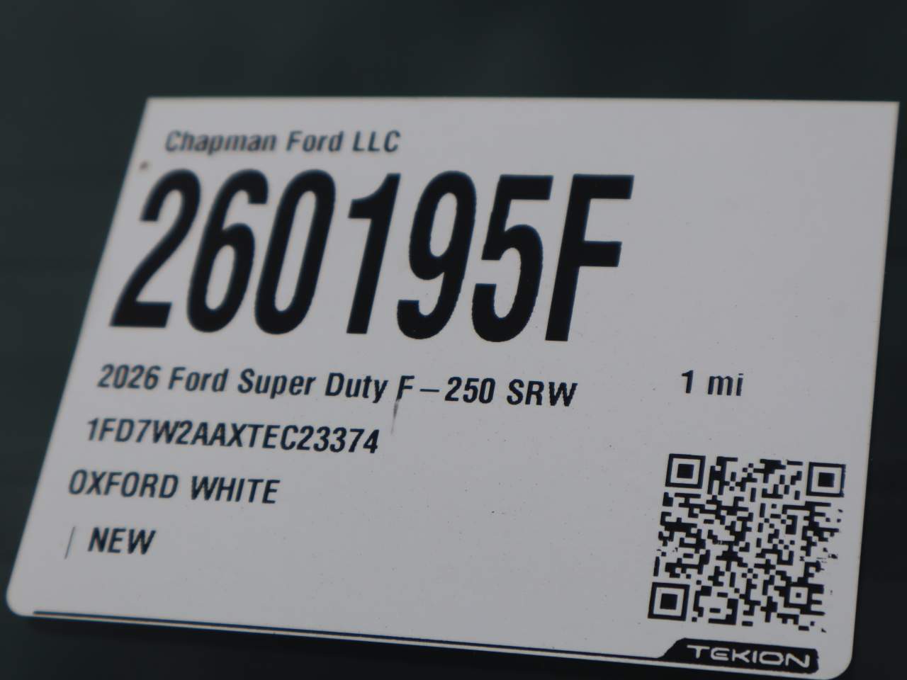 2026 Ford F-250 Super Duty Crew Cab XL