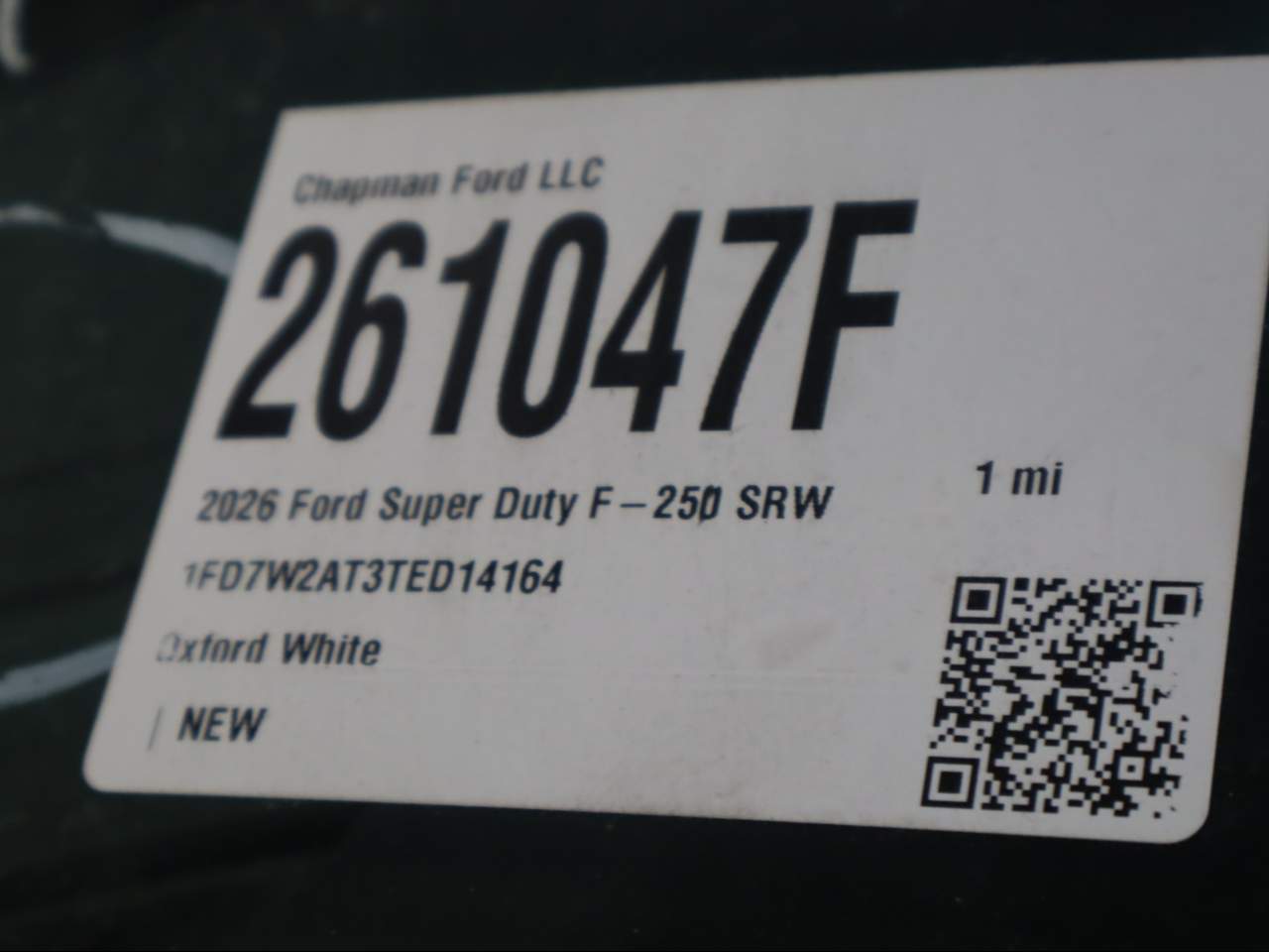 2026 Ford F-250 Super Duty Crew Cab Chassis