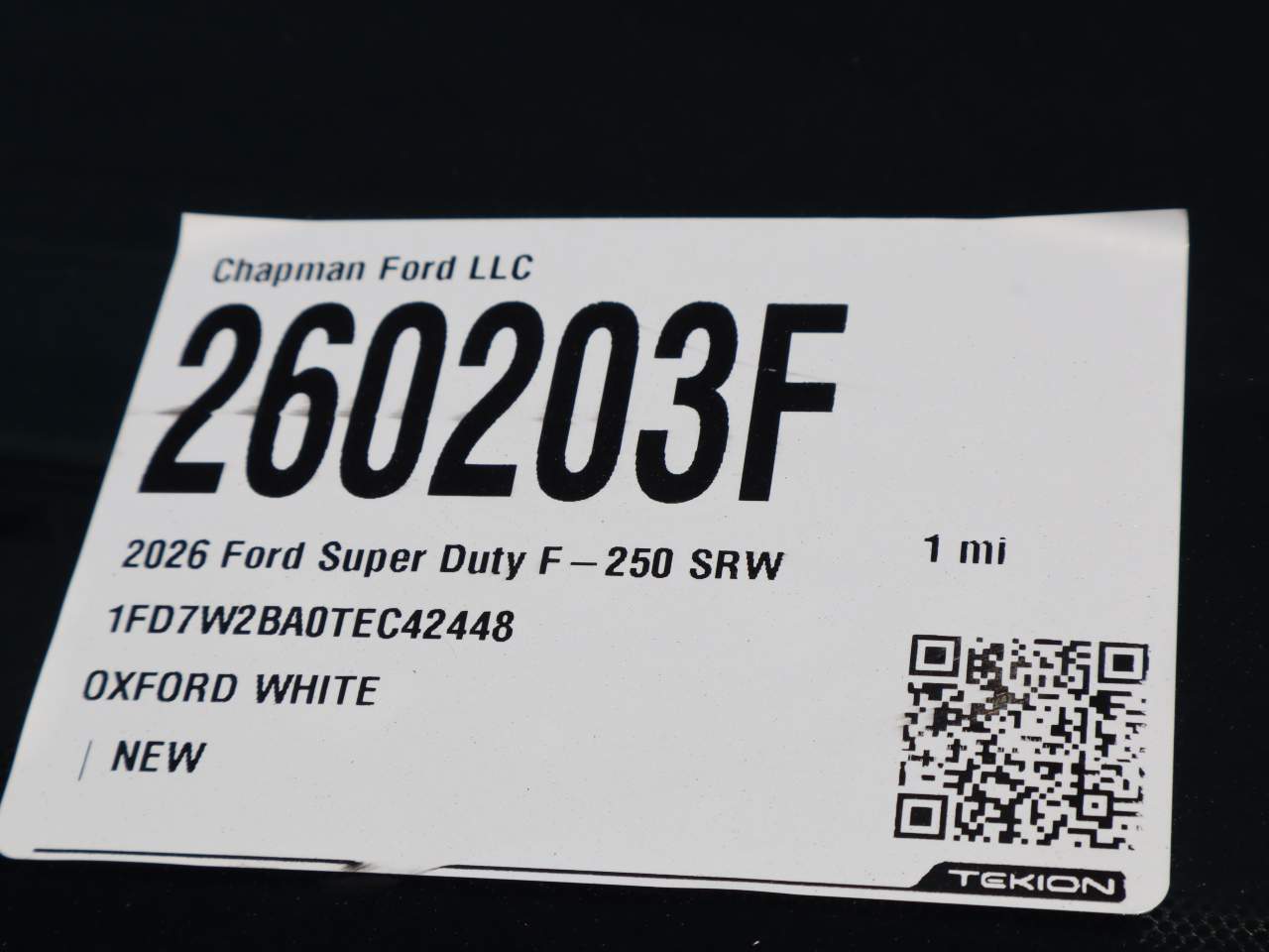 2026 Ford F-250 Super Duty Crew Cab XL