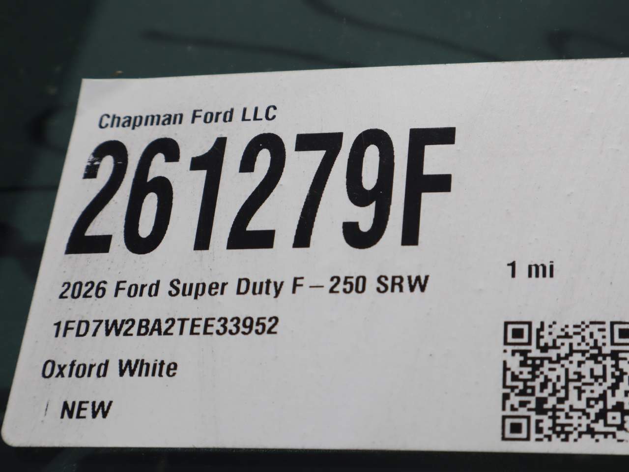 2026 Ford F-250 Super Duty Crew Cab XL