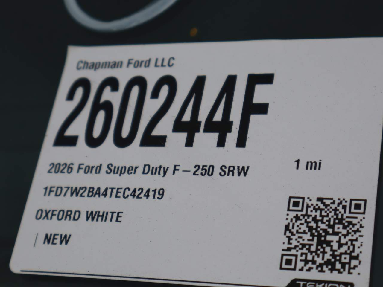 2026 Ford F-250 Super Duty Crew Cab XL