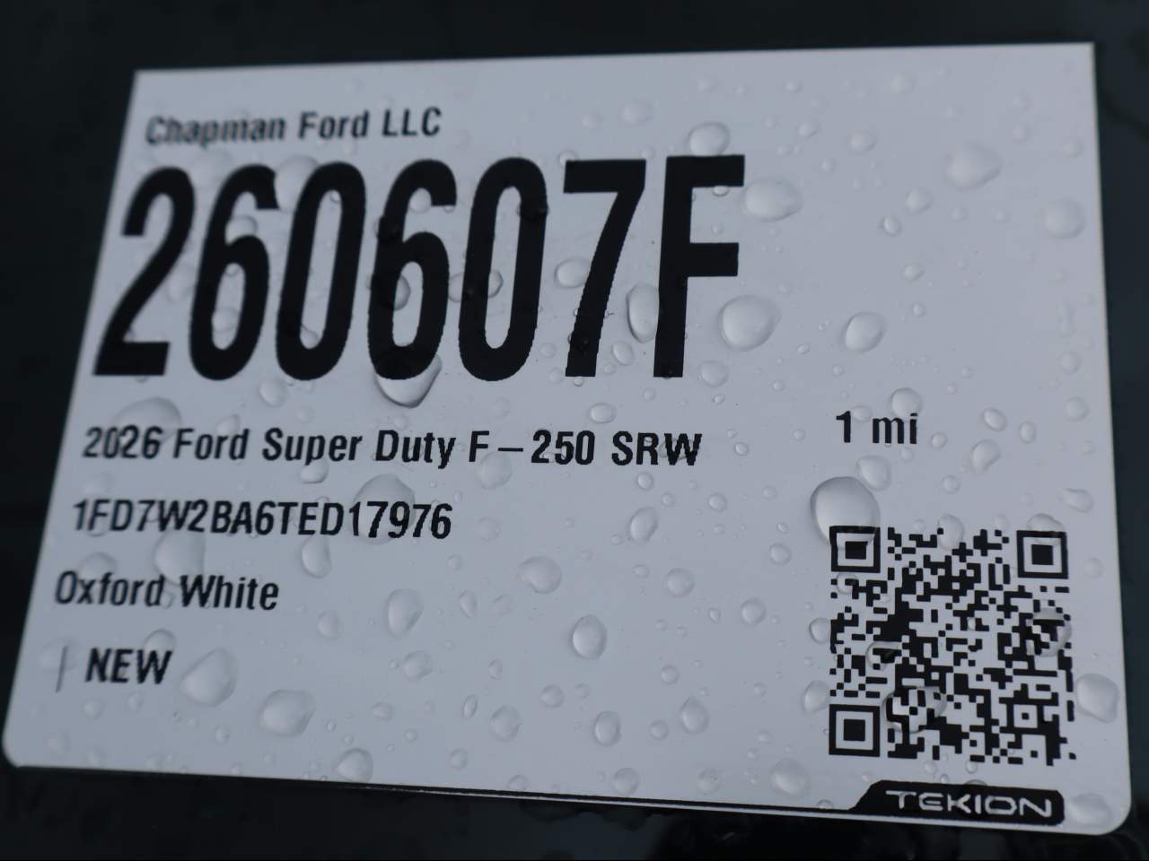 2026 Ford F-250 Super Duty Crew Cab XL