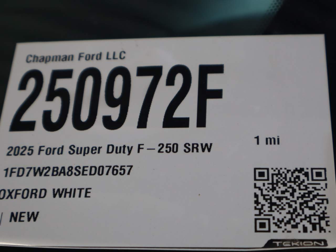 2025 Ford F-250 Super Duty Crew Cab XL