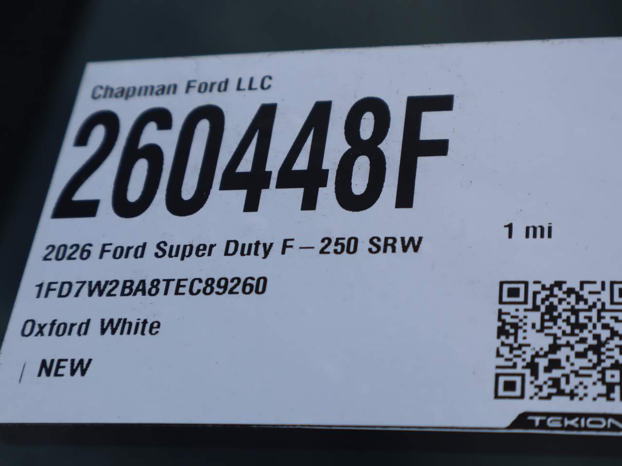 2026 Ford F-250 Super Duty Crew Cab XL