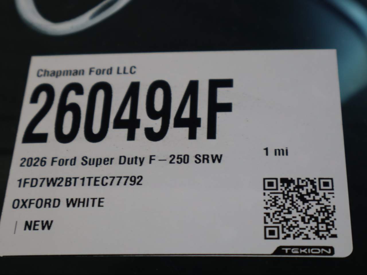 2026 Ford F-250 Super Duty Crew Cab XL