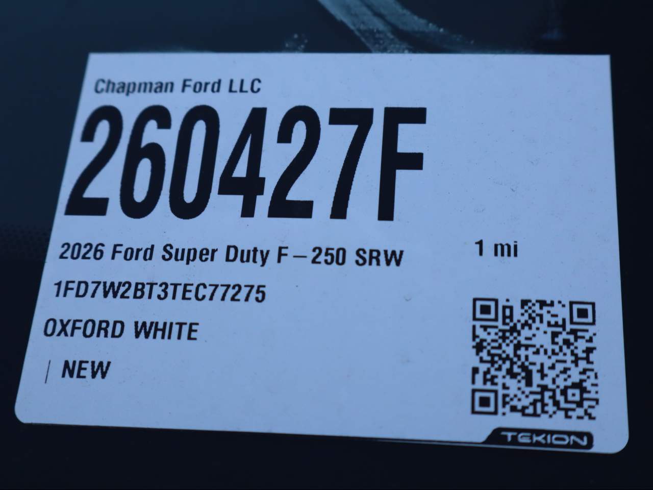 2026 Ford F-250 Super Duty Crew Cab XL