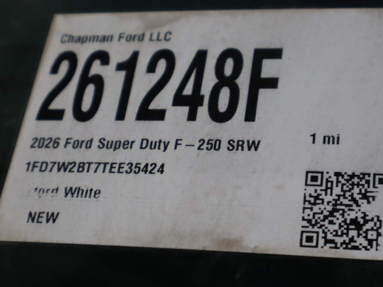 2026 Ford F-250 Super Duty Crew Cab XL