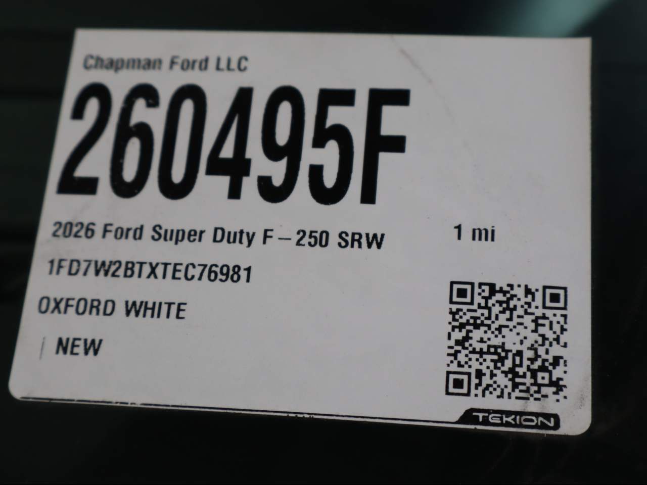 2026 Ford F-250 Super Duty Crew Cab XL