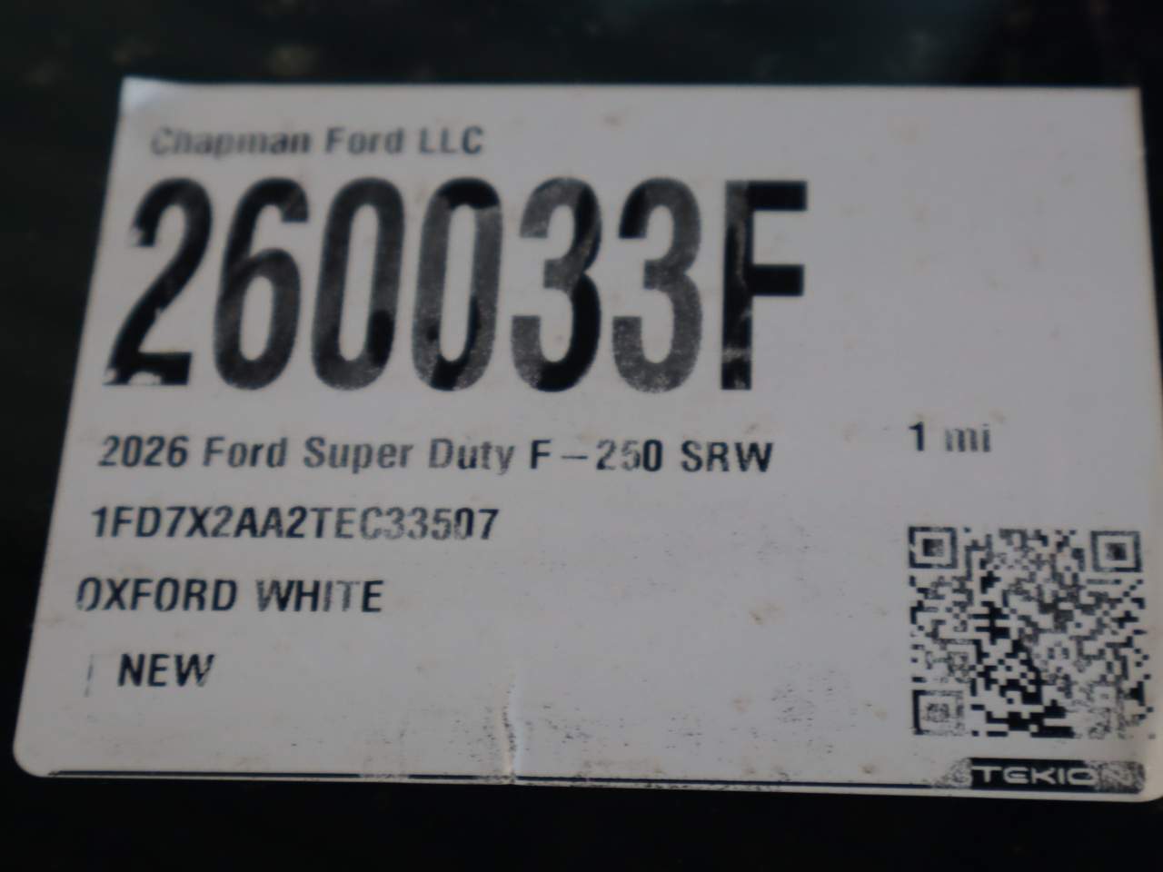 2026 Ford F-250 Super Duty SuperCab XL