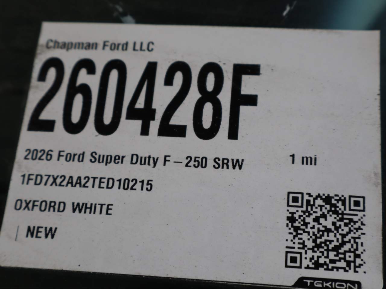 2026 Ford F-250 Super Duty SuperCab XL