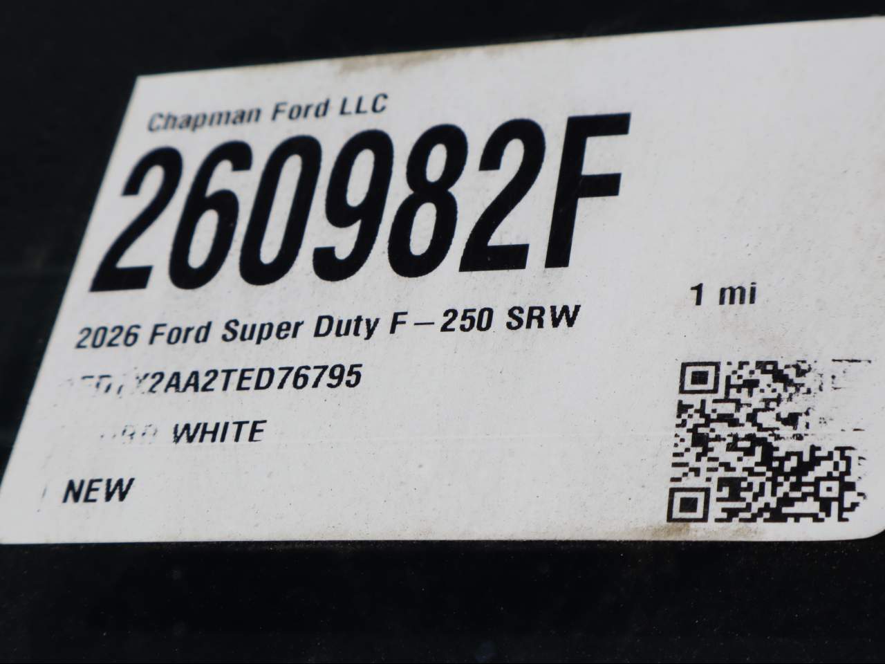 2026 Ford F-250 Super Duty SuperCab XL