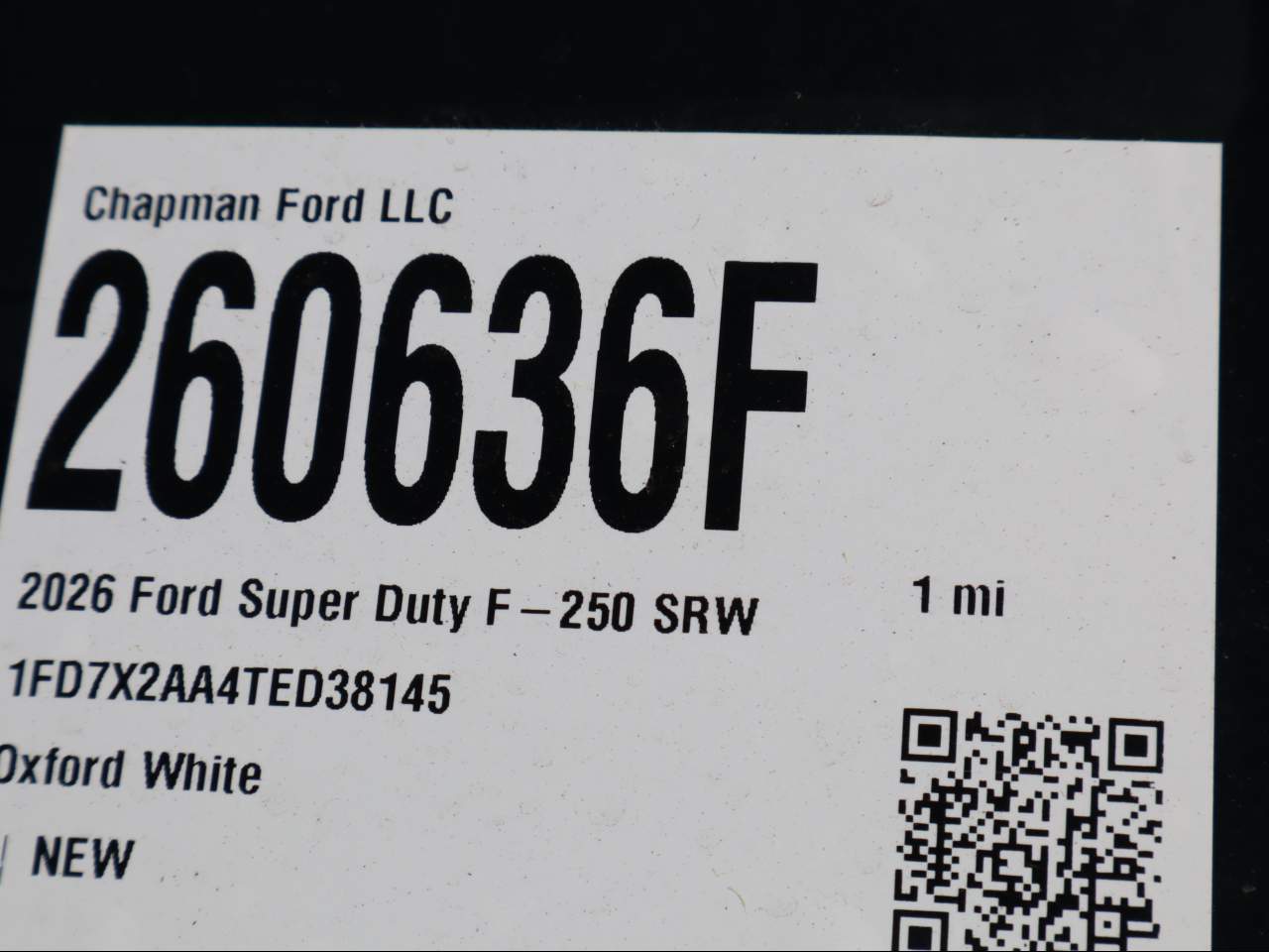 2026 Ford F-250 Super Duty SuperCab XL