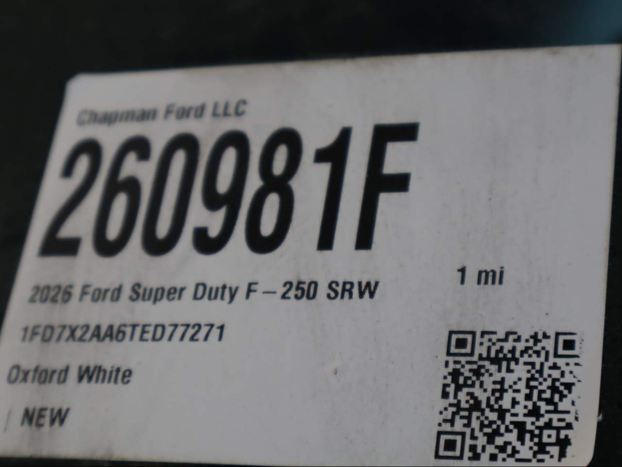 2026 Ford F-250 Super Duty SuperCab XL