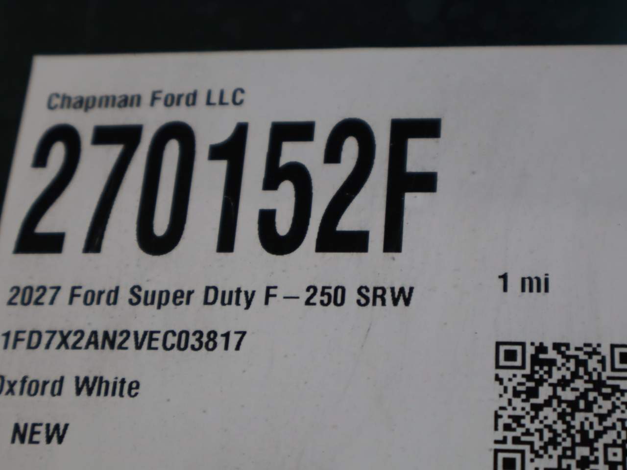 2027 Ford F-250 Super Duty SuperCab XL