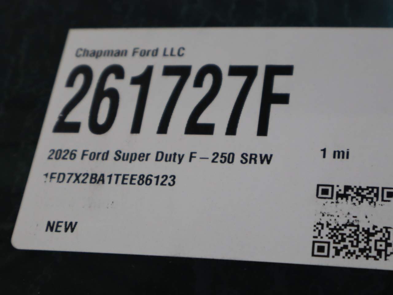 2026 Ford F-250 Super Duty SuperCab XL