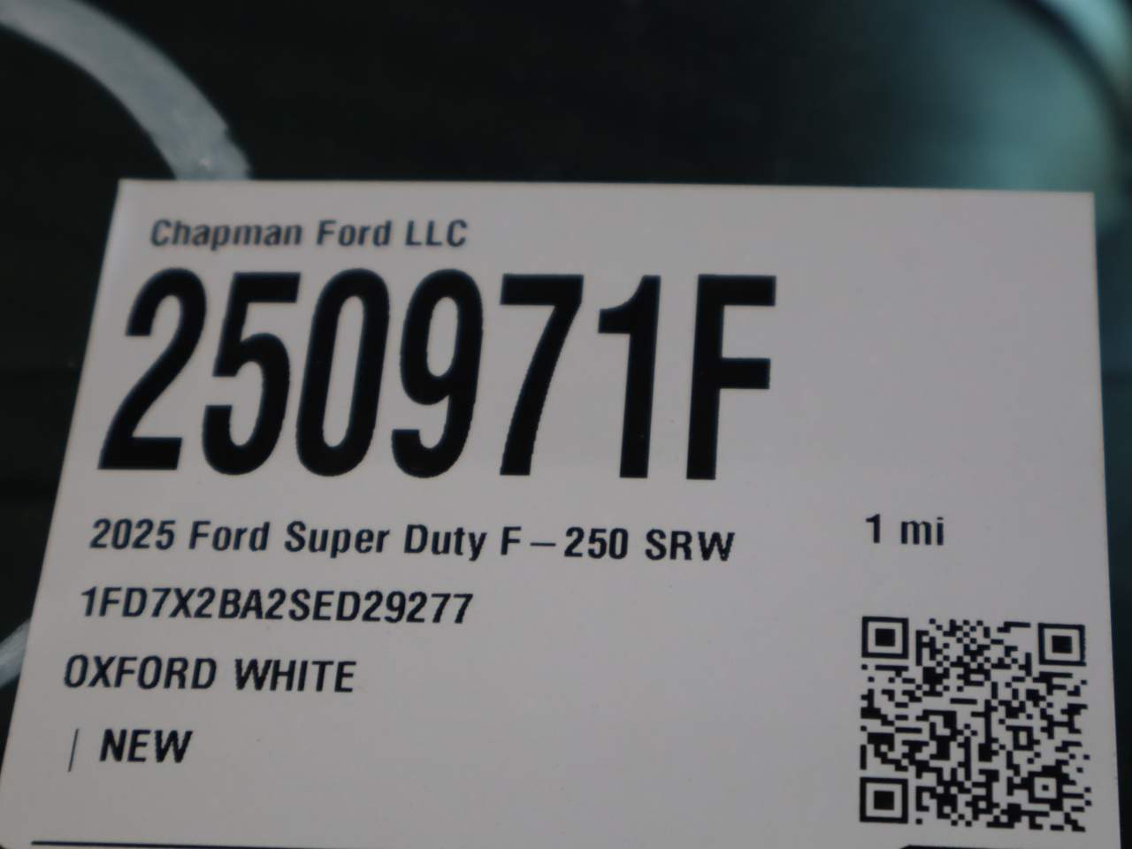 2025 Ford F-250 Super Duty SuperCab XL