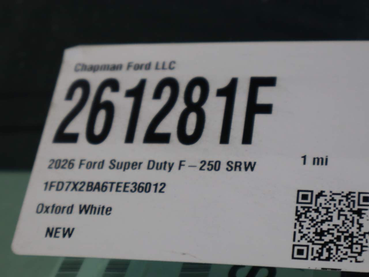 2026 Ford F-250 Super Duty SuperCab XL