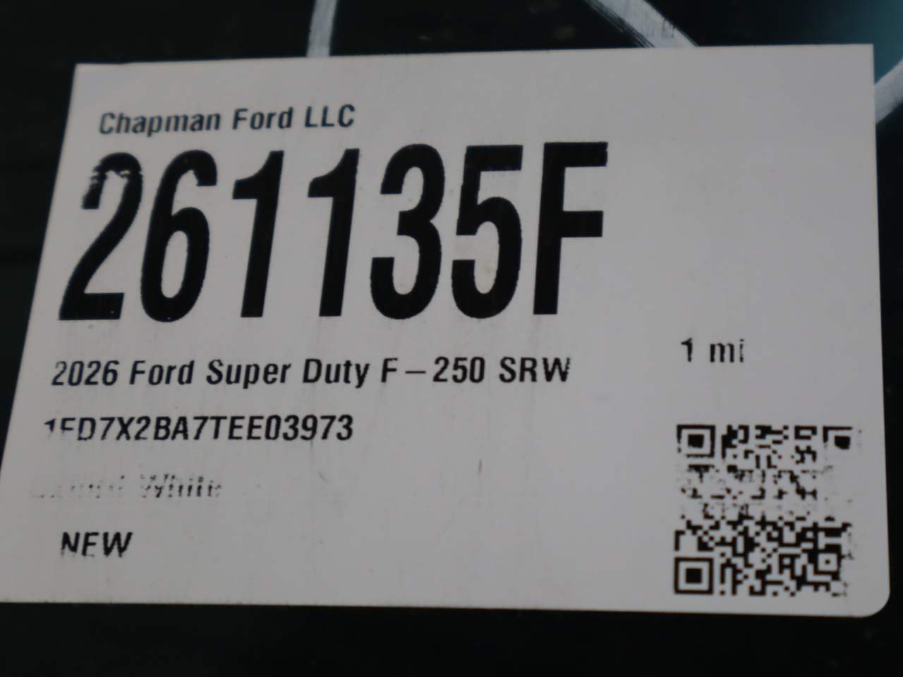 2026 Ford F-250 Super Duty SuperCab XL