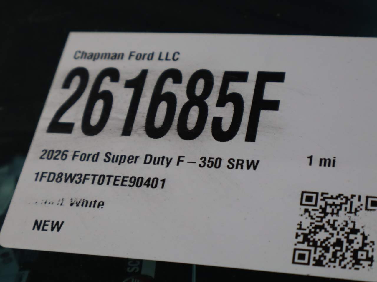 2026 Ford F-350 Super Duty SRW Crew Cab XL