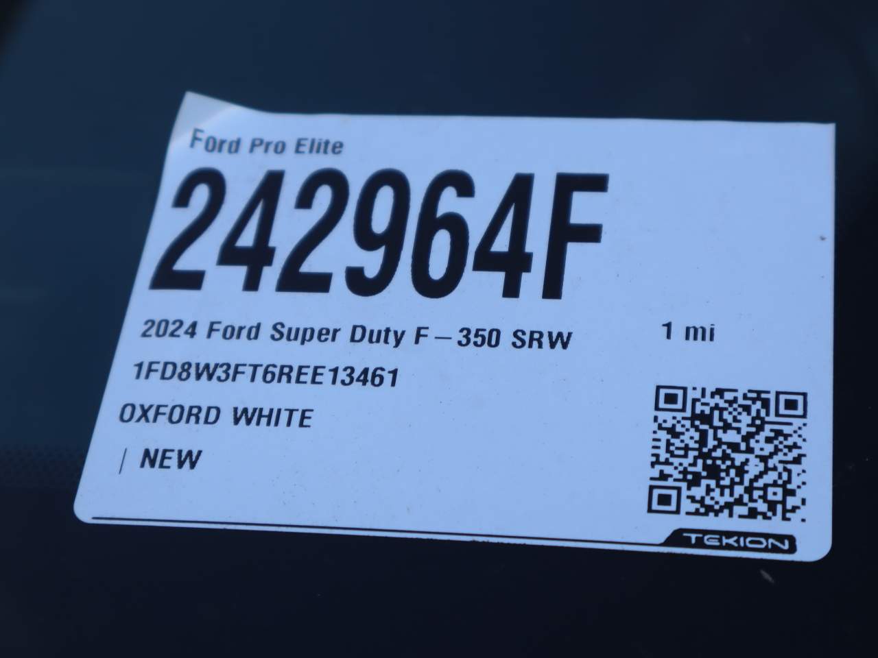 2024 Ford F-350 Super Duty SRW Crew Cab XL