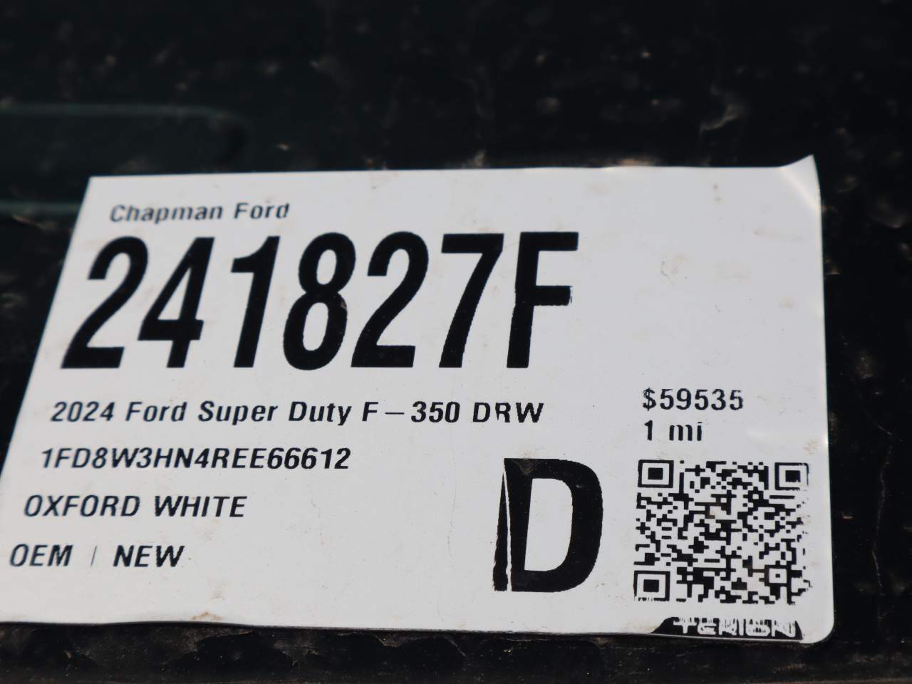 2024 Ford F-350 Super Duty DRW Crew Cab XL