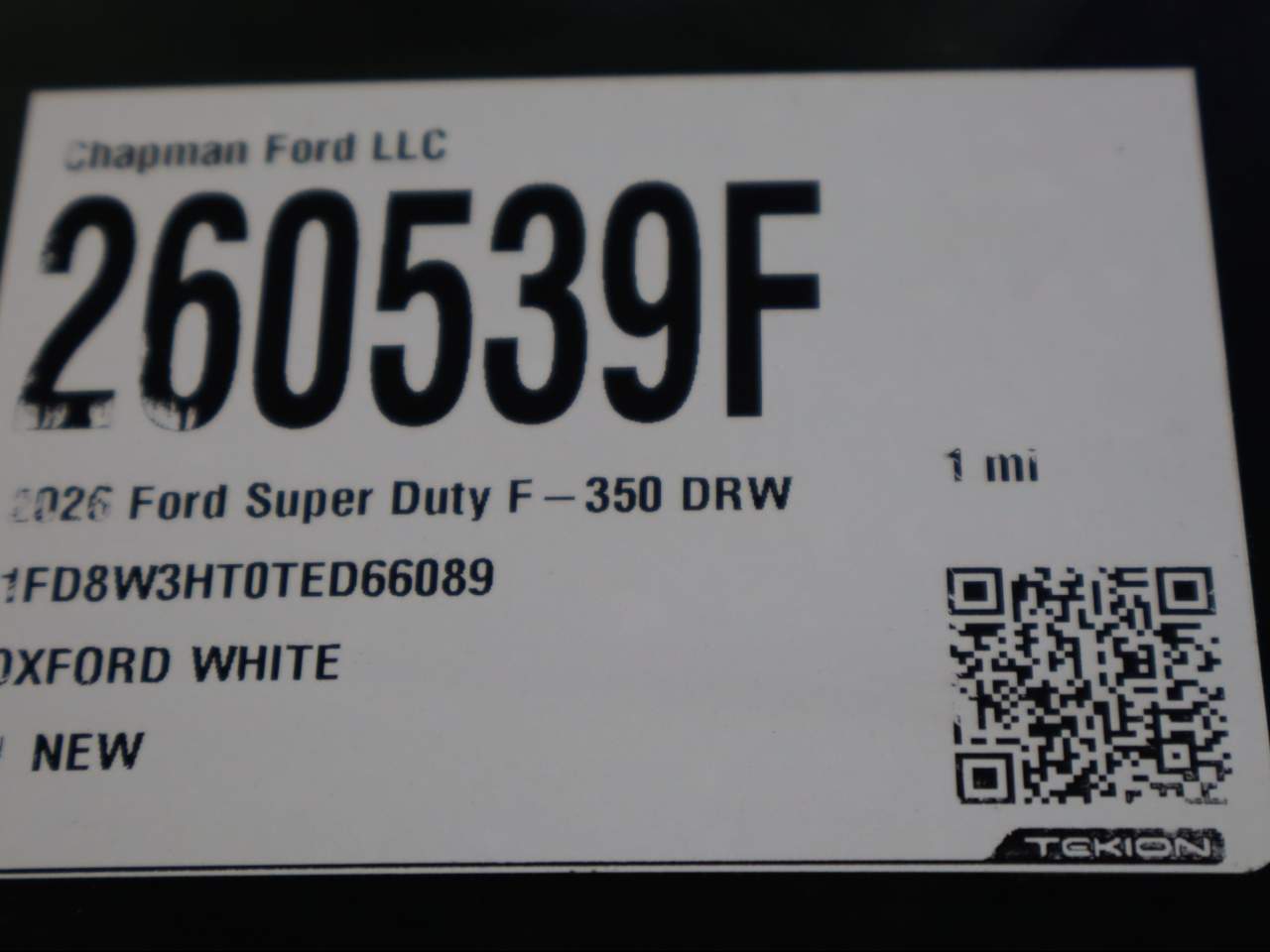 2026 Ford F-350 Super Duty DRW Crew Cab XL