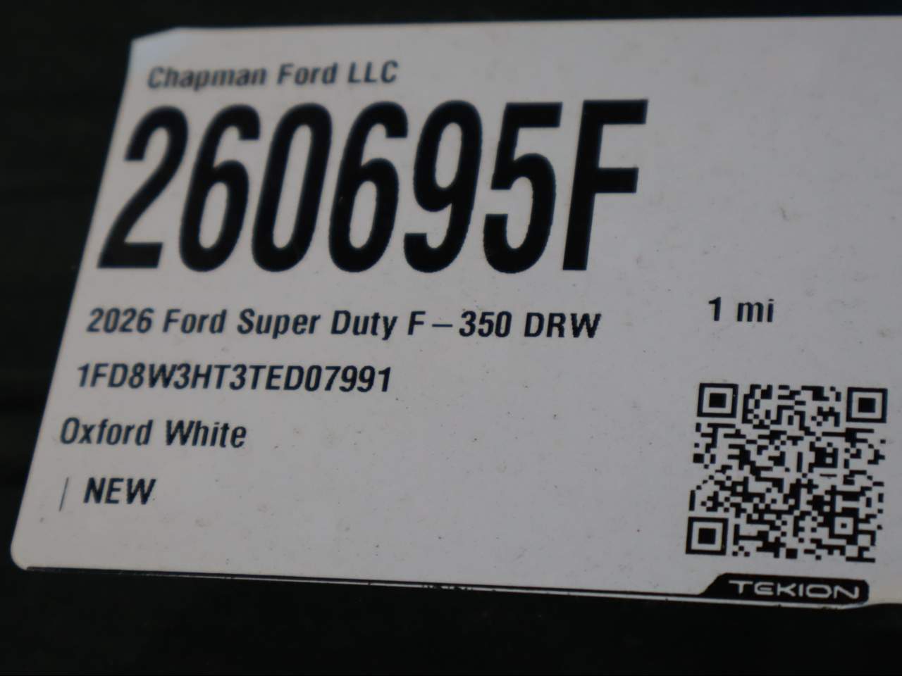 2026 Ford F-350 Super Duty DRW Crew Cab XL