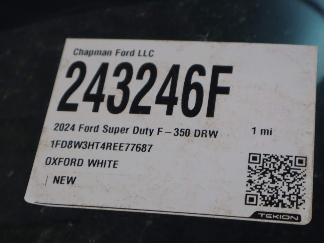 2024 Ford F-350 Super Duty DRW Crew Cab XL