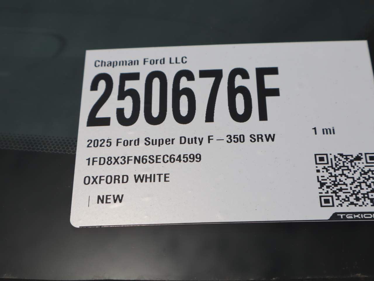 2025 Ford F-350 Super Duty SRW SuperCab XL