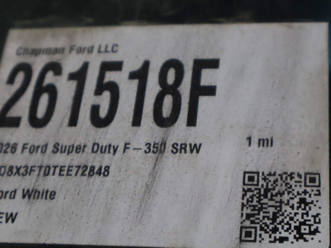 2026 Ford F-350 Super Duty SRW SuperCab XL