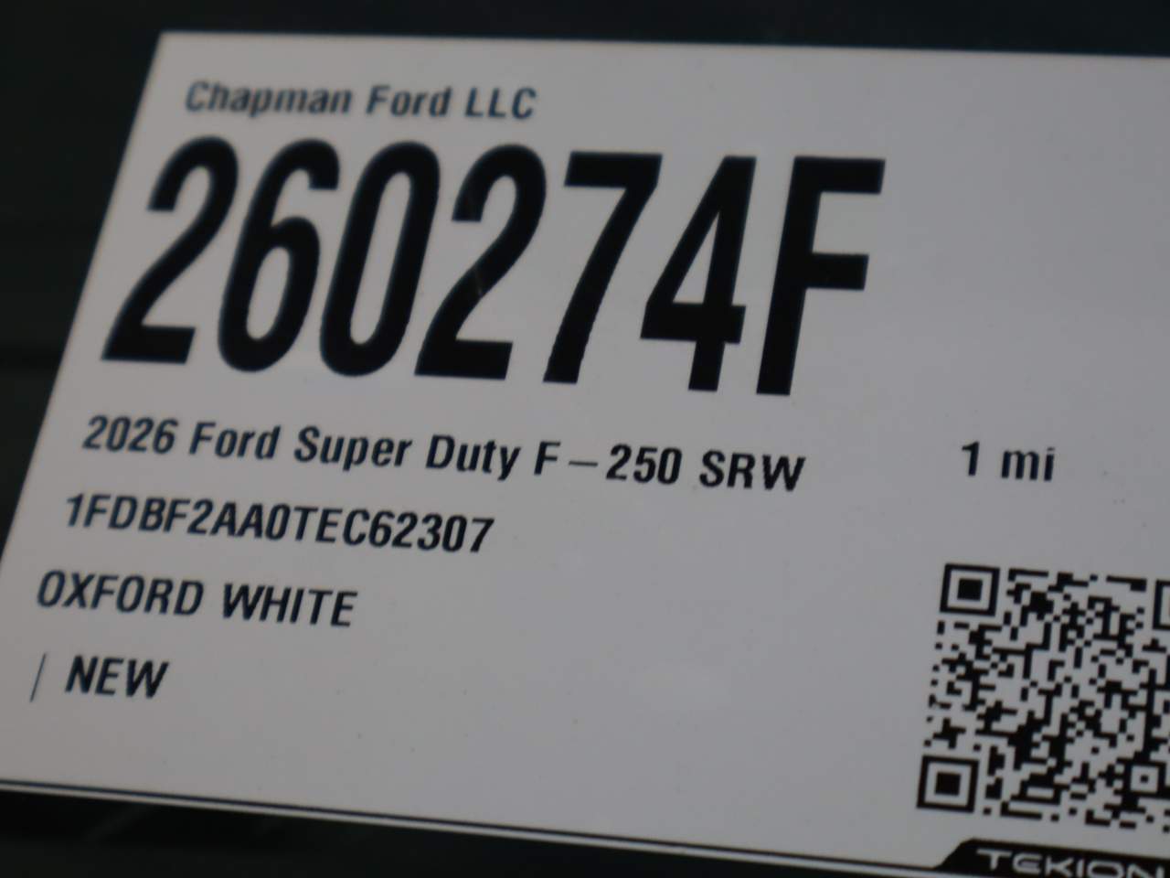 2026 Ford F-250 Super Duty XL