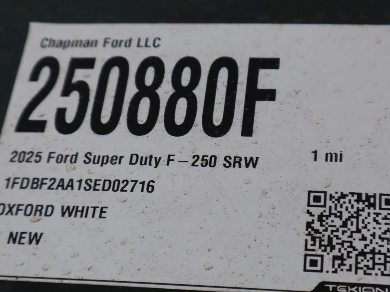 2025 Ford F-250 Super Duty XL
