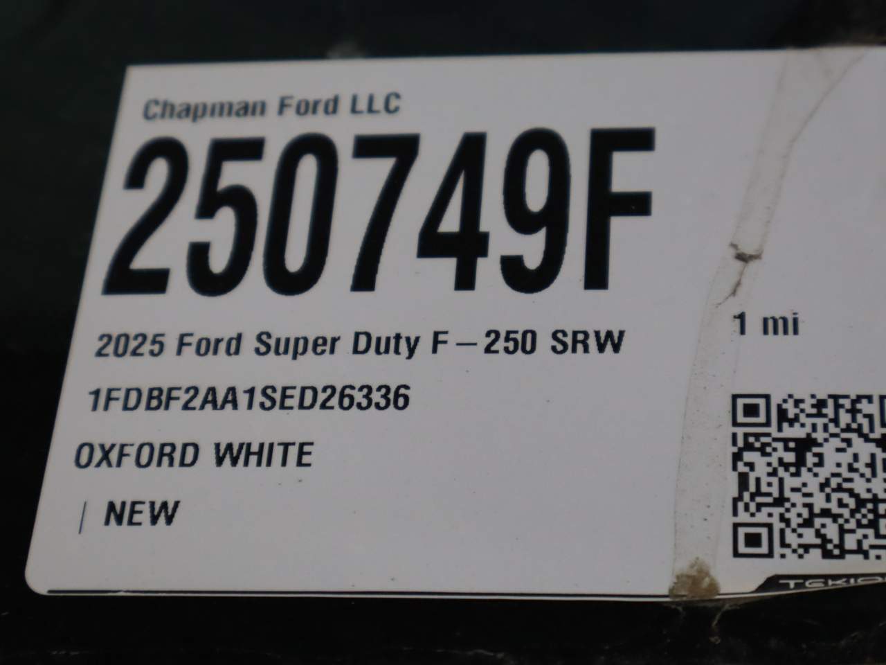 2025 Ford F-250 Super Duty XL