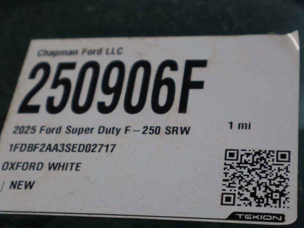2025 Ford F-250 Super Duty XL