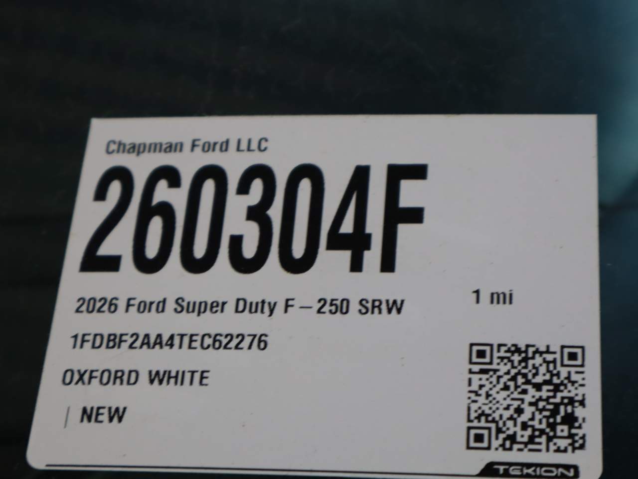 2026 Ford F-250 Super Duty XL