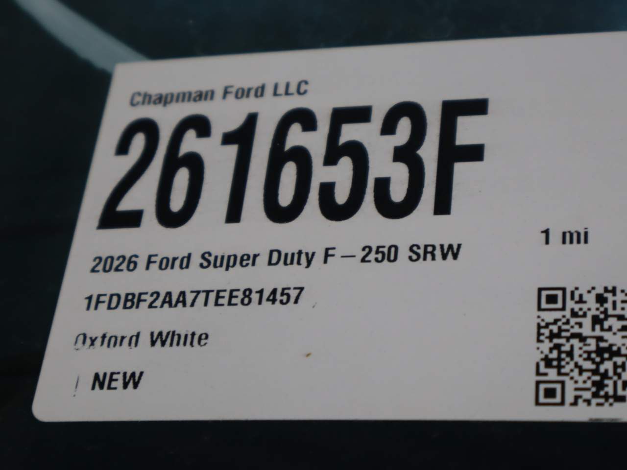 2026 Ford F-250 Super Duty XL