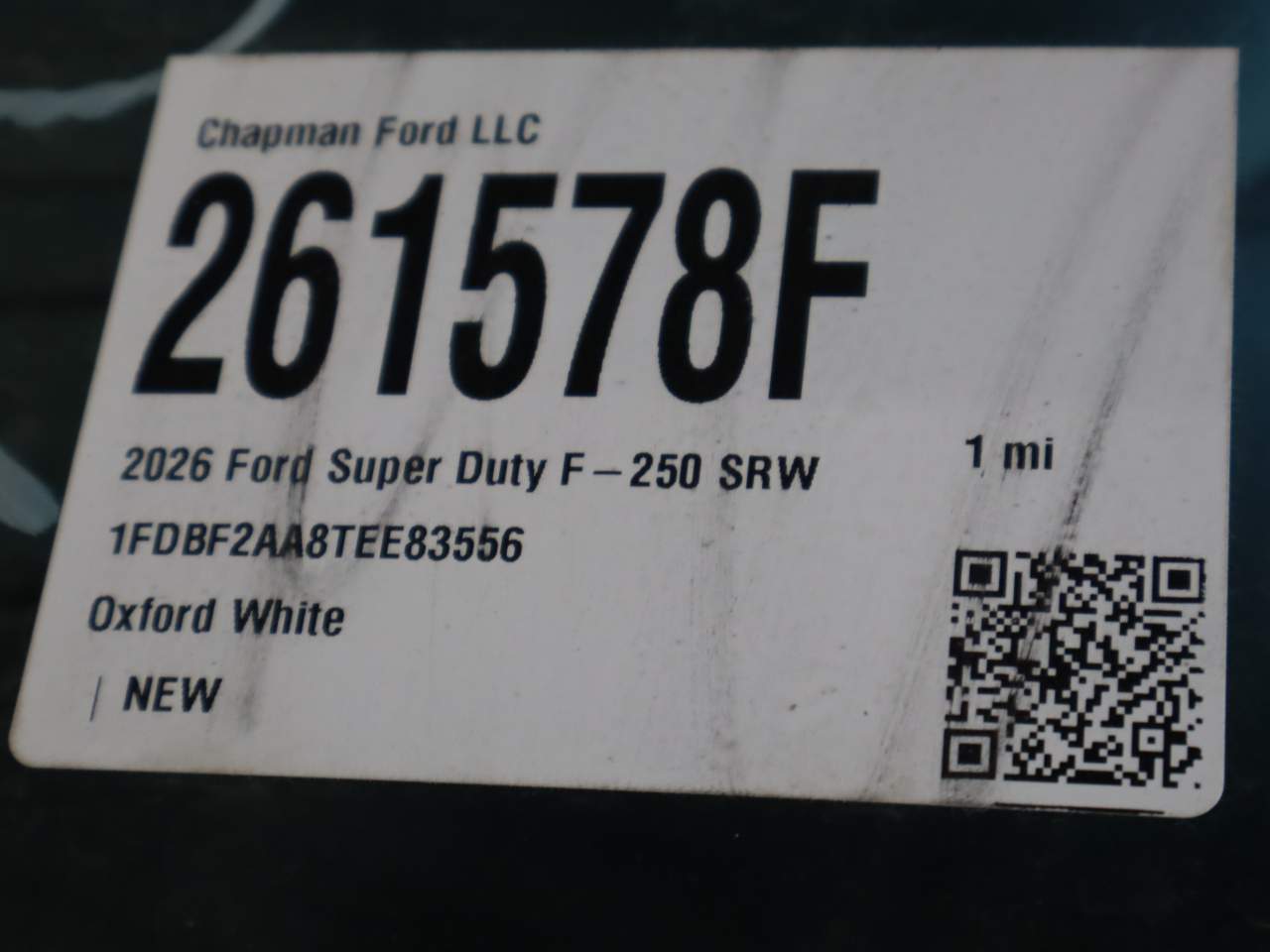 2026 Ford F-250 Super Duty XL