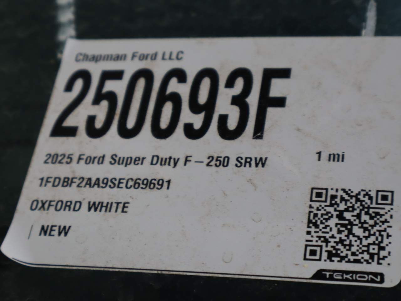 2025 Ford F-250 Super Duty XL