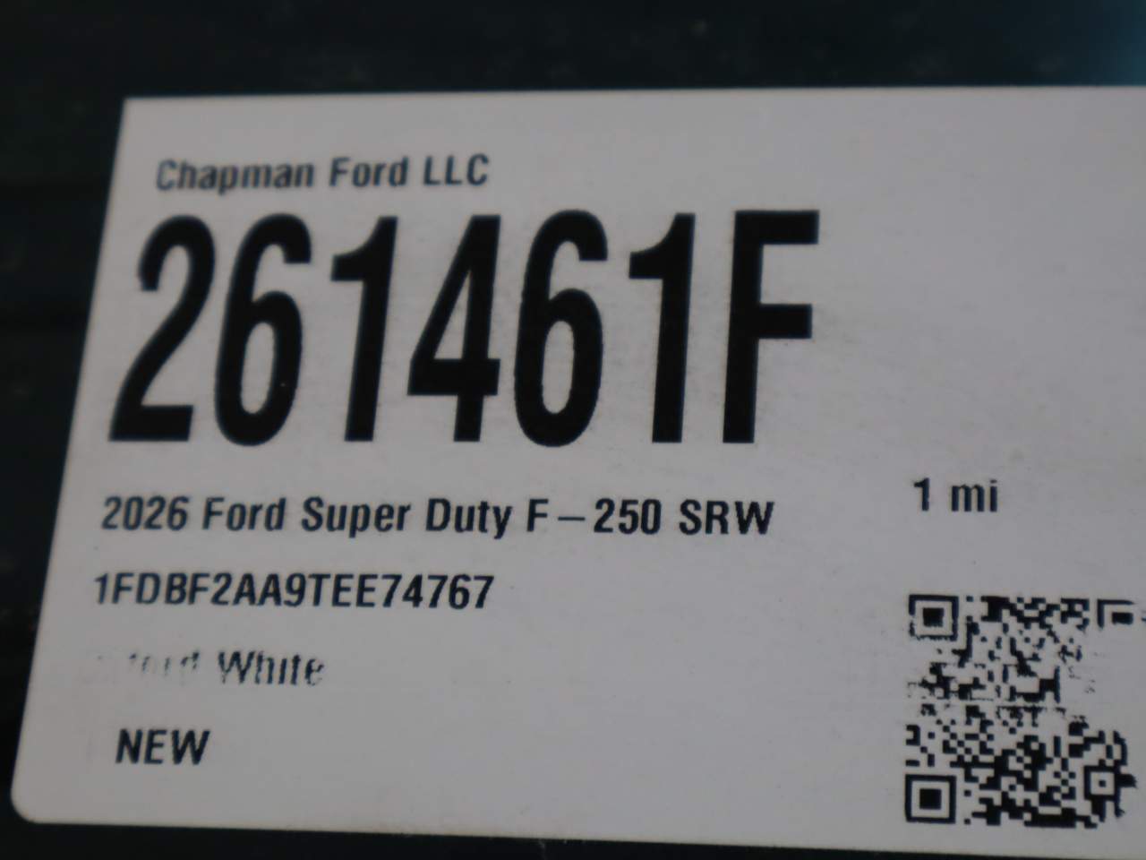 2026 Ford F-250 Super Duty XL