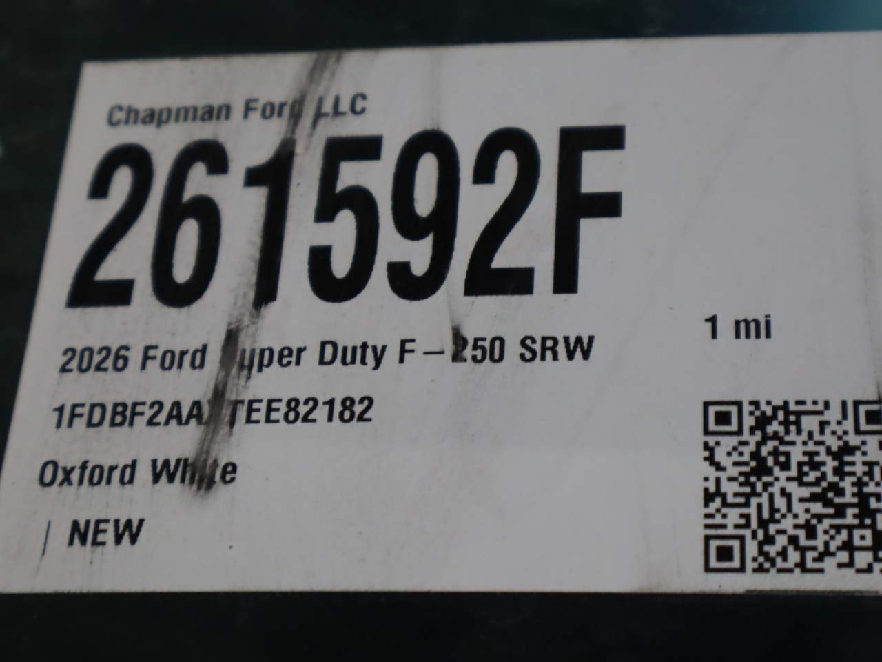 2026 Ford F-250 Super Duty XL